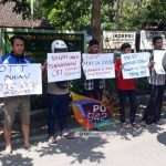 Mahasiswa Demo Tuntut Bawaslu Tindak Tegas Money Politic