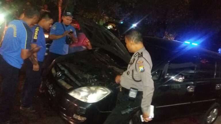 kijang terbakar