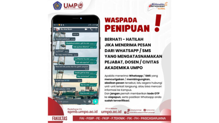 UMPO Penipuan