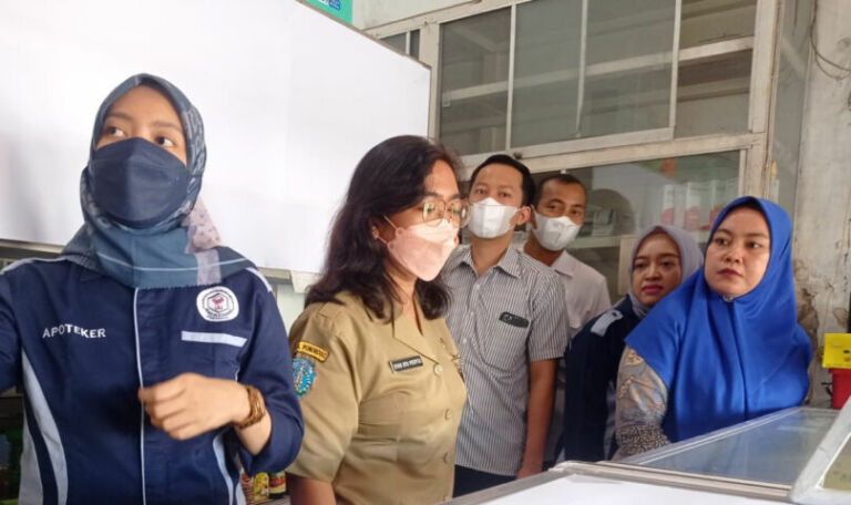 Sidak Kepala dinkes PO