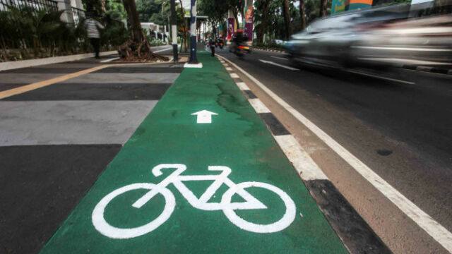 Pemkab Buat Jalur Khusus Untuk Sepeda, Dimulai Dari Jalan HOS Cokroaminoto