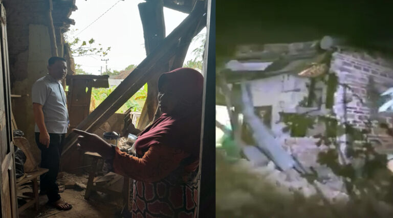 rumah rusak di Paju