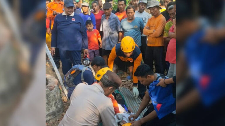 Kondisi Korban Cemplung Sumur