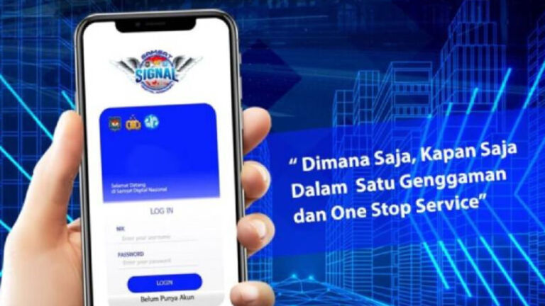 Aplikasi SIGNAL yang mempermudah pelanggan untuk mengurus surat-surat terutama