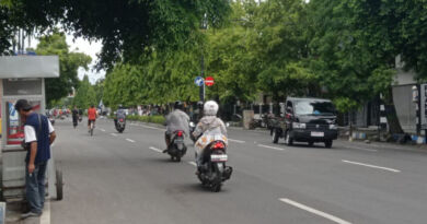 Jalan Sultan Agung, Ponorogo ini akan di face off lebih cantik. (Foto/Yudi)