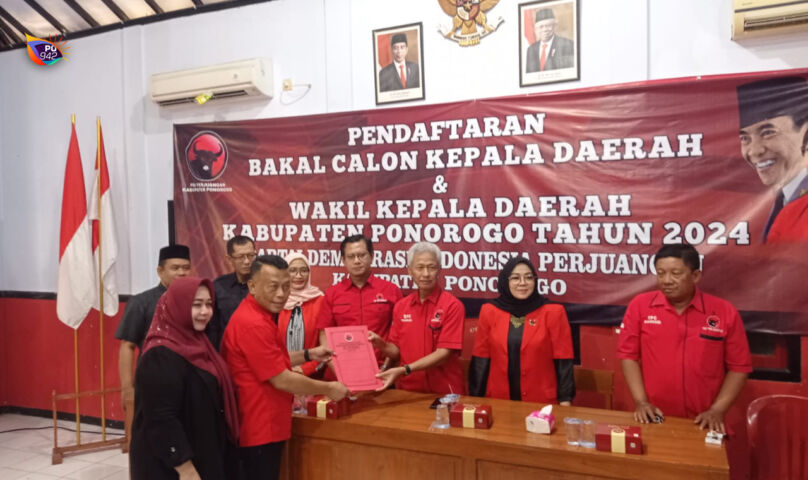 DPC PDI-Perjuangan Ponorogo Resmi Usung Rilis sebagai Bacabup 2024