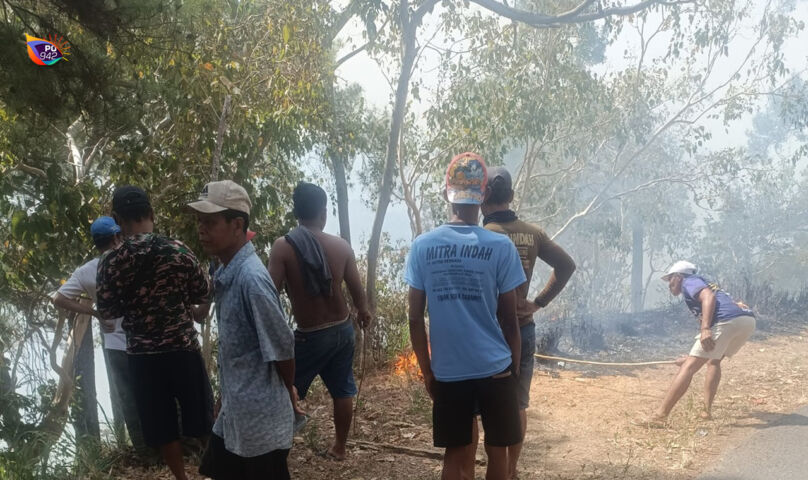 Kebakaran Hutan Hanguskan Paralon, 50 KK di Gembes Slahung Krisis Air