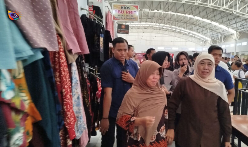 Berkunjung ke Ponorogo Khofifah Serap Aspirasi Pedagang UMKM Hingga Seniman