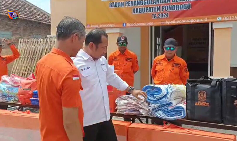 BPBD Provinsi Jatim Mulai Salurkan Bantuan Antisipasi Bencana Hidrometeorologi