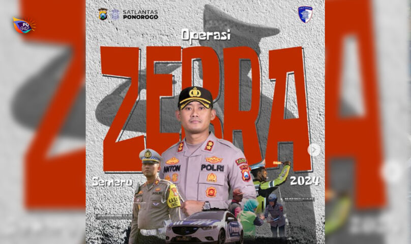 Sepekan Digelar Operasi Zebra Semeru, Polres Ponorogo Mengeluarkan Sekitar 40 Surat Tilang