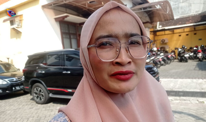 Solekha Wijayanti, Anggota Komisi D DPRD Ponorogo, ketika ditemui Gema Surya untuk update perkembangan Sekolah Rakyat. (Gema Surya/Yudi)