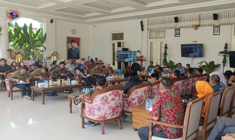 Pemerintah Kabupaten Ponorogo terlihat sangat serius untuk proyek penataan wisata religi di sekitar Makam Batoro Katong. (Gema Surya/Yudi)