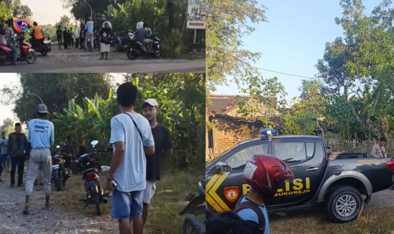 Warga Gegeran, Sukorejo sempat digegerkan dengan pemuda yang tergeletak di jalan. Kapolsek Sukorejo, Agus Tri Cahyo Wiyono dalam mengkonfirmasi jika pemuda tersebut mengalami laka tunggal. (Gambar/Istimewa)