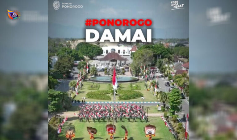 Saling jaga kondusifitas untuk menjaga Ponorogo. (Gambar : Tangkapan layar)