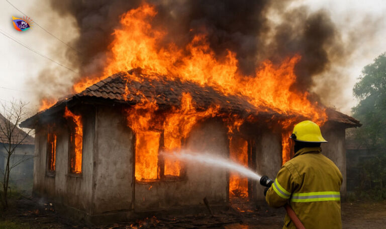 kebakaran rumah