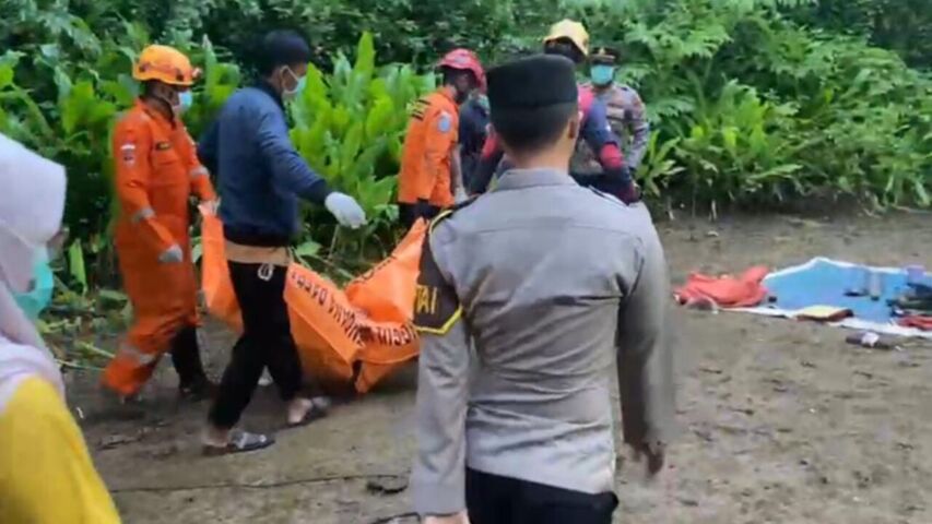 Polisi memastikan korban meninggal dunia karena menceburkan diri ke sumur yang akhirnya tenggelam. (Dok. Gema Surya)