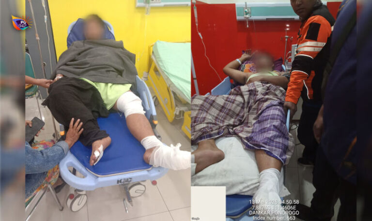 2 petugas yang tersengat listrik