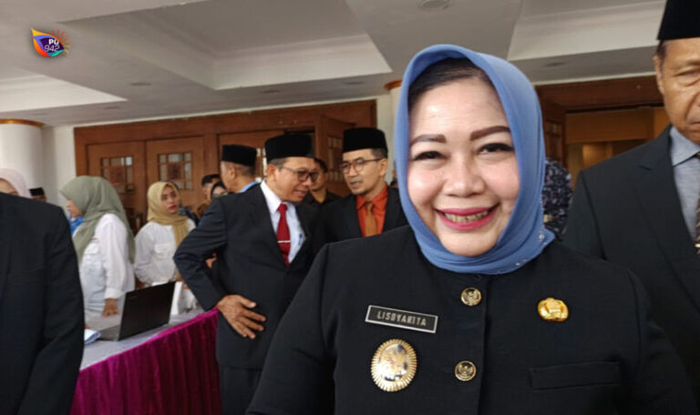 PLT bupati Ponorogo Lisdyarita (foto: Yudi)
