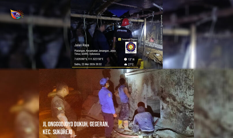 Dua Kasus Kebakaran di Ponorogo (Foto: Frengki)