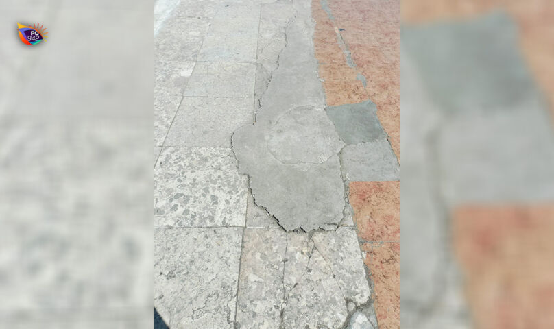 kondisi lantai panggung