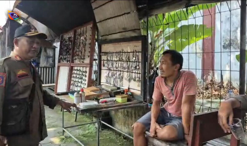 Sarpol PP dan Damkar wanti-wanti PKL