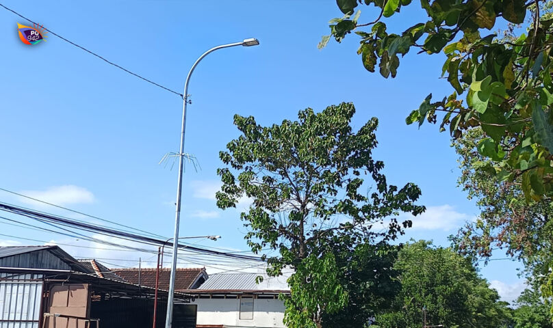 Lapmu PJU di jalan letjen suprapto Sukowati