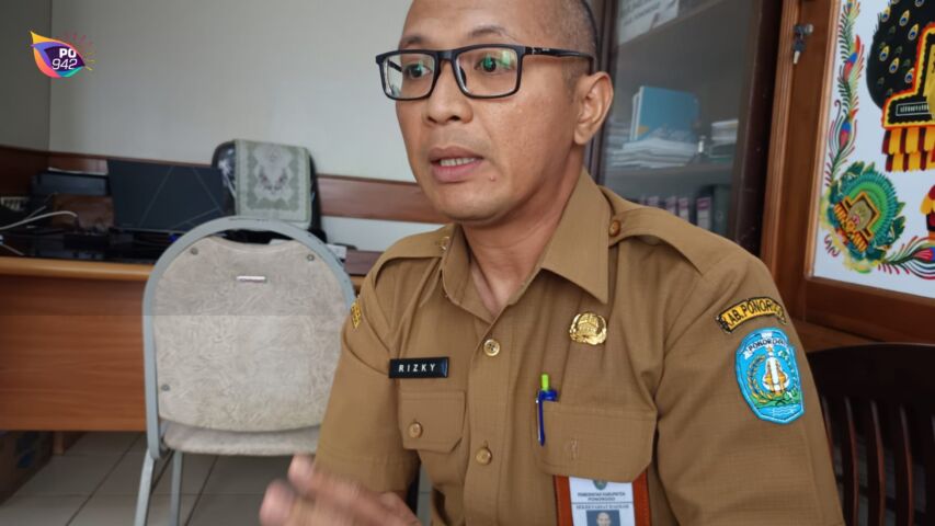 kabag Administrasi Perekonomian dan SDA Setda Ponorogo Rizky Wahyu Nugroho (foto: Yudi)