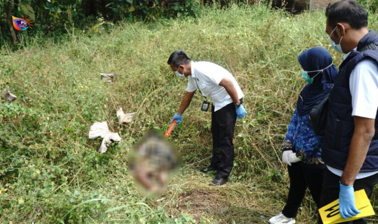 mayat perempuan ditemukan di area TPU Mangunsuman