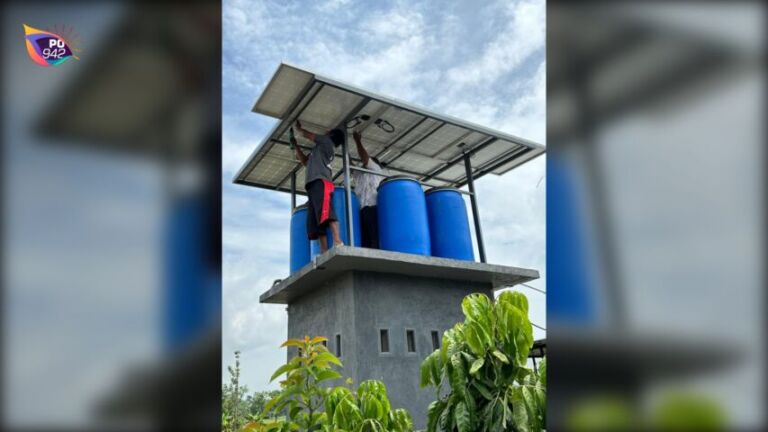 perangkat PLTS milik Edi (foto: Edi)