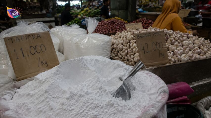 Harga Tepung Tapioka dan Bawang Putih di Pasar Legi (foto: Ilustrasi)