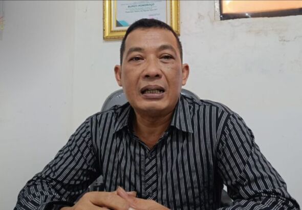 Setyo Budiono Kepala Bidang (Kabid) Sarana dan Prasarana Lalu Lintas Dishub Ponorogo (foto: Yudi)