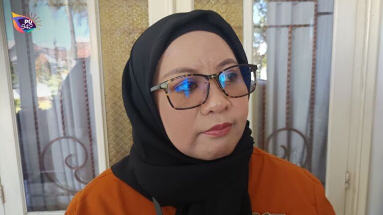 Evy Trisusanti Kepala BPS Kabupaten Ponorogo (foto:Yudi)