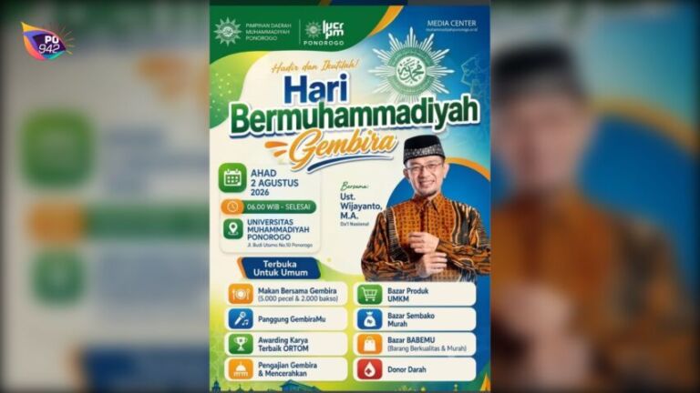 Hari Bermuhammadiyah Bersama Ustadz Wijayanto (Foto: Ari)