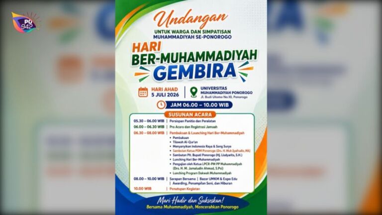 Hari Bermuhammadiyah di Ikuti Ribuan Peserta UMPO (Foto: Suwardi)