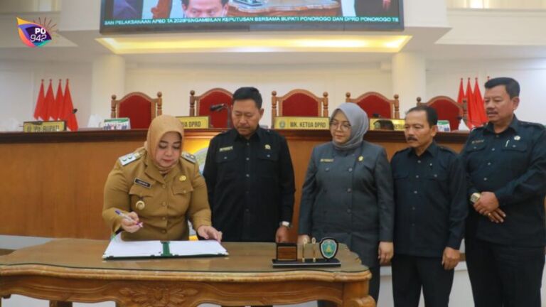 Ponorogo Dapat Opini WDP, DPRD Beri PR Berat ke Eksekutif (Foto: Setwan DPRD Ponorogo)