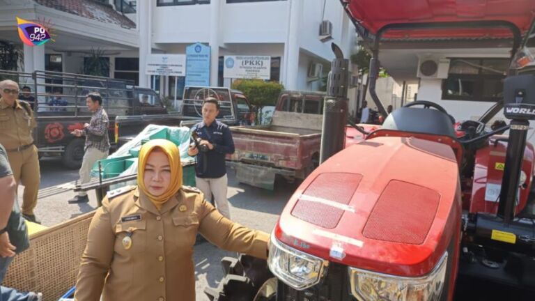 Puluhan Poktan di Ponorogo dapat Bantuan Alsintan (Foto: Yudi)