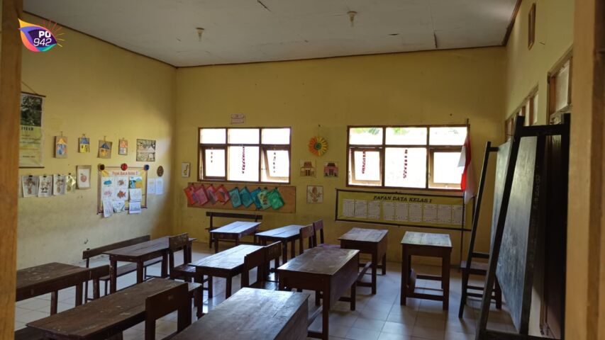 Tahun Ajaran Baru 4 SD Negri di Ponoogo Tidak Dapat Murid Baru (Foto: Yudi)