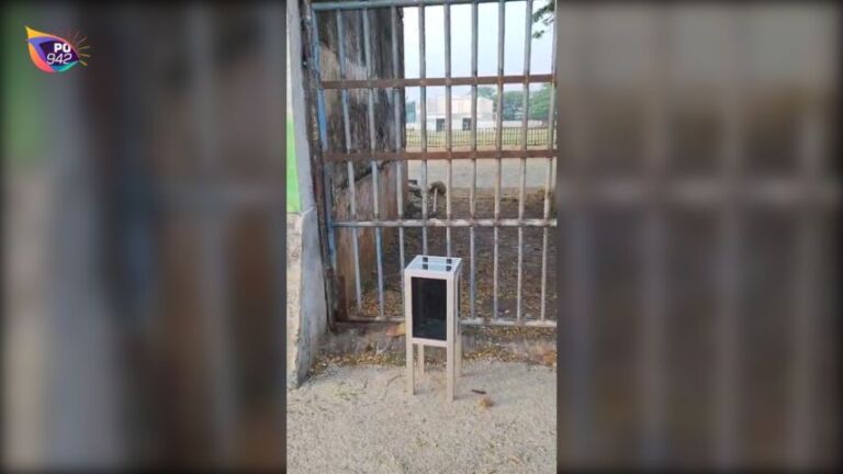 Hasil Curian Kotak Amal Dibuang di Depan Pintu Masuk Stadion (Foto: Ahmad Fauzi)