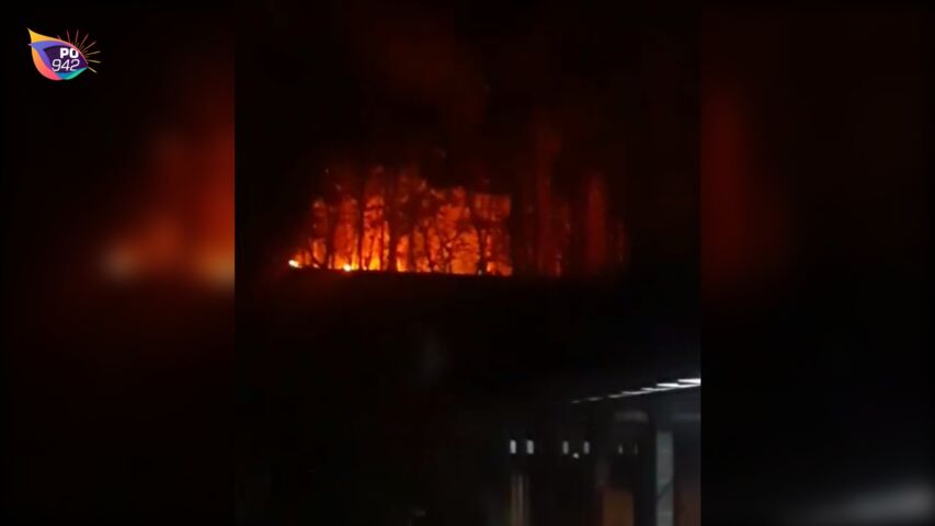 Kebakaran Hutan di Desa Duri (Foto: Sahri)